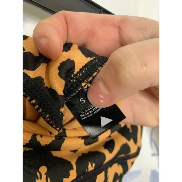 Balance Athletica Leopard Print Leggings Size S Leggings